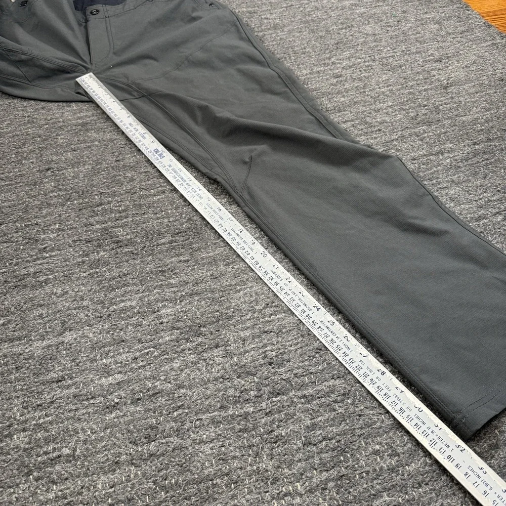 Kuhl Silencr Pants 38x32 Gray Ripstop Water Resistant Stretch Fabric Pockets - Picture 5 of 12